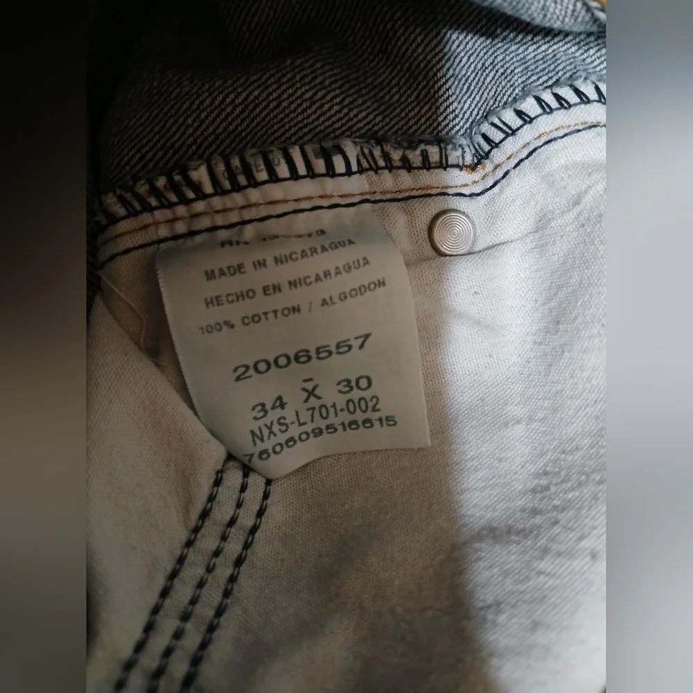 LEE Premium Select Relaxed Fit Straight Leg‎ Mens Jeans 34x30 - Picture 7 of 7